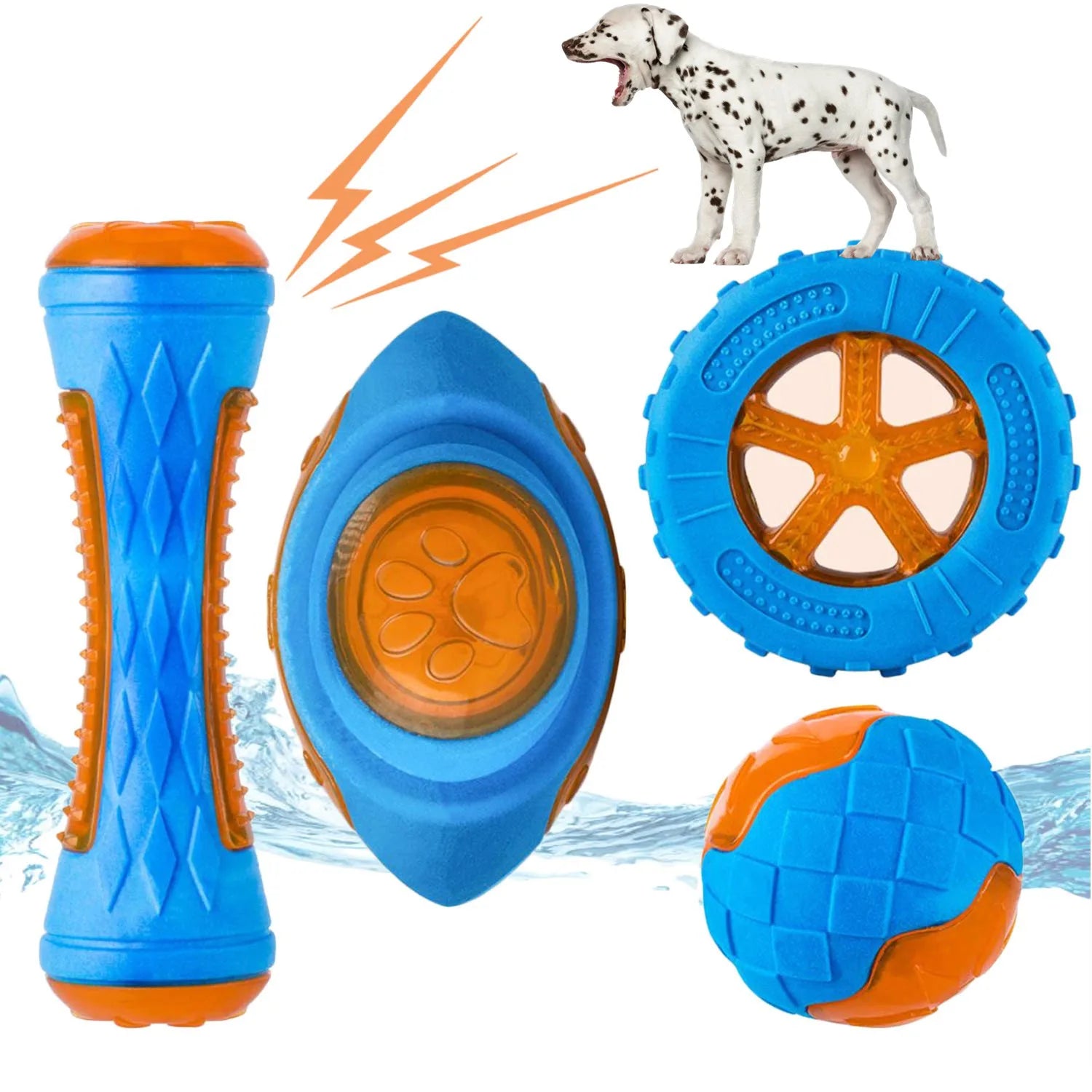 🐶 Chewing Toy with Sound for Dogs – Reduces Boredom and Protects Your Belongings