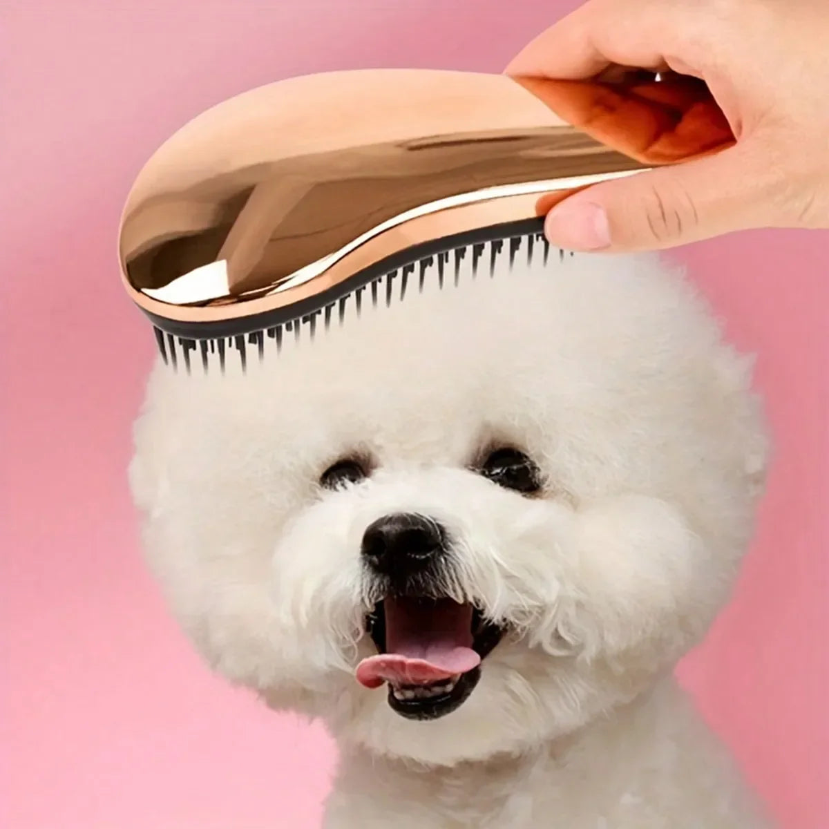 2-in-1 Dog Grooming Comb and Massage Brush Removes Hair and Relaxes Your Pet, Perfect for Bath Time, Floating Design for Easy Use
