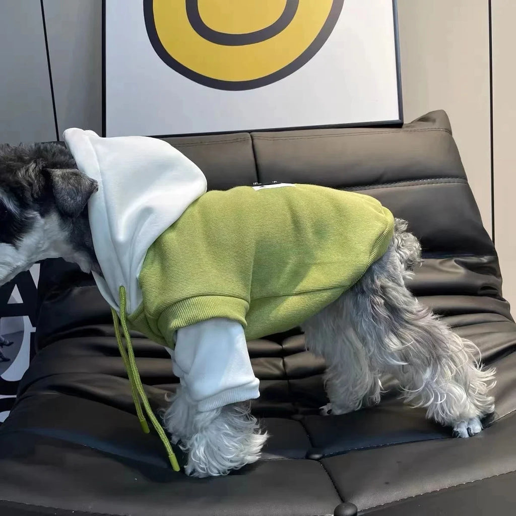 Dog Clothes Winter Dog Hooded Sweatshirt Warm French Bulldog Puppy Coats for Small Medium Dogs Pet Costume Chihuahua Pug