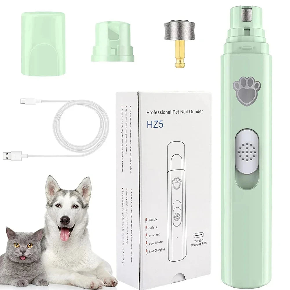 🐶 Electric dog nail grinder | Painless and no cuts ⭐ 4.8/5 (1,200+ customers)