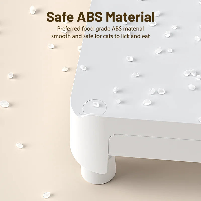 ROJECO Multifunction Feeder Elevated Bracket Pet Single and Double Bowl Food Dispenser Adjustable Height Size For Cat Dog Feeder