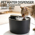 3L USB Pet Water Dispenser Silent Intelligent Filter Automatic Circulation Battery-Free Cat Dog Drinking Water Machine