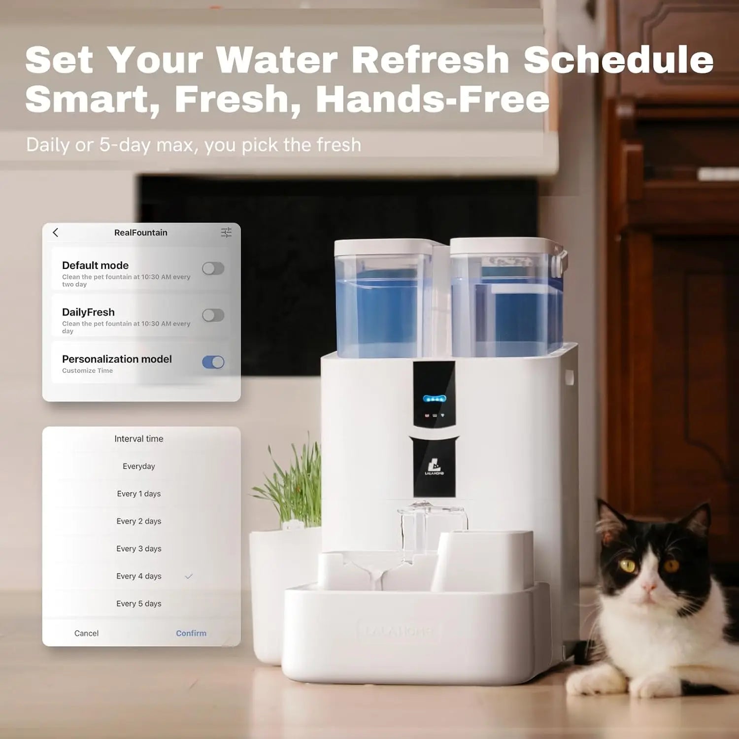 🐱🇺🇸Fontaine à eau intelligente pour chats 10L avec Wi-Fi | Autonettoyante, filtration avancée et premium ⭐ 4.9/5 (800+ clients)
