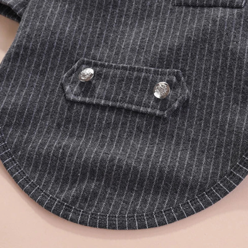 Vêtements pour chiens Gentleman, Costume de mariage, Chemise formelle pour petits chiens, Nœud papillon, Smoking, Tenue pour animaux de compagnie, Costume de Noël pour Teddy, Poméranien