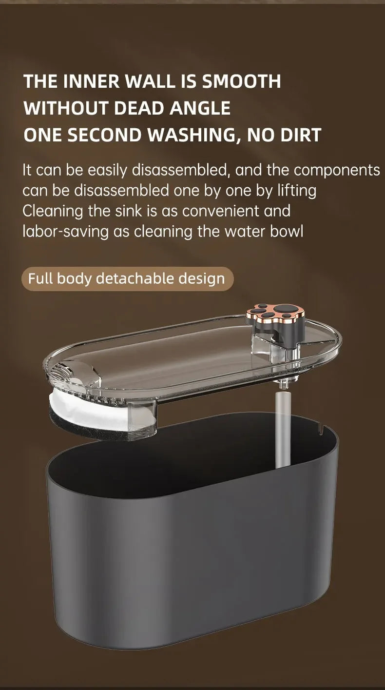 3L Automatic Cat Water Fountain Large Capacity Silent Pet Water Dispenser Circulating Filter Kitten Drinking Feeder Pet Supplies