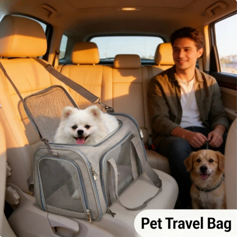 🐶 Pet Carrier Bag | Comfortable, Safe, and Breathable ⭐ 4.8/5 (1,200+ customers)