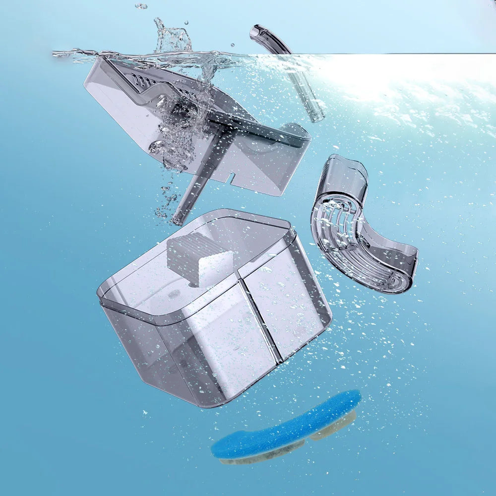 Wireless Automatic Cat Water Fountain Rechargeable 4400mah Pet Water Fountain Battery Sensor Cat Dog Drinking Dispenser Feeder