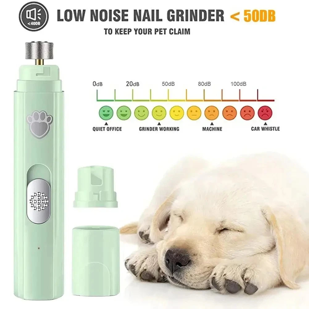 🐶 Electric dog nail grinder | Painless and no cuts ⭐ 4.8/5 (1,200+ customers)