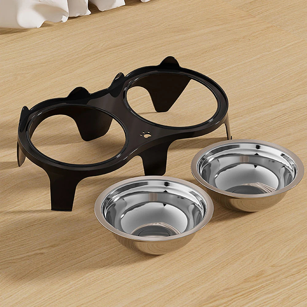 🐱 Stainless Steel Cat Food Bowl | Non-Tip, Hygienic, and Easy to Clean ⭐ 4.7/5 (900+ customers)