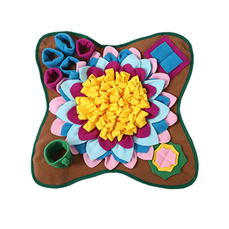 🐶 Interactive Dog Snuffle Mat – Reduces Stress and Stimulates Their Mind