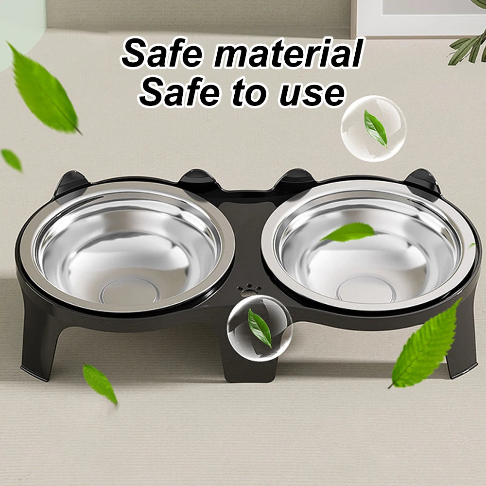 🐱 Stainless Steel Cat Food Bowl | Non-Tip, Hygienic, and Easy to Clean ⭐ 4.7/5 (900+ customers)