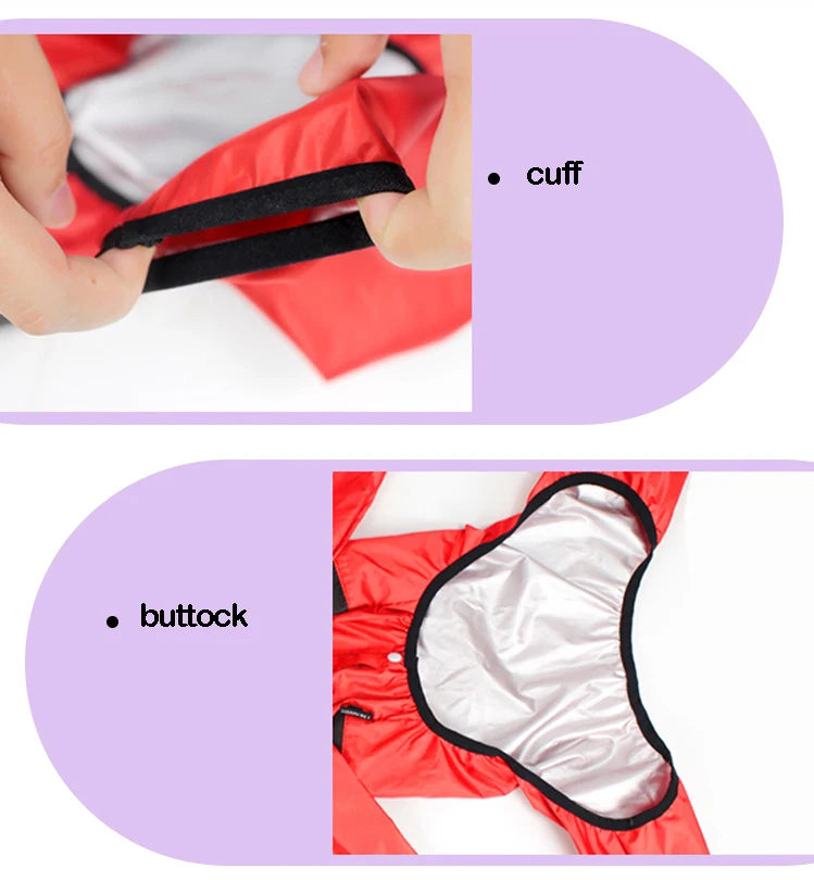 🐶 Full protection dog raincoat – Keep your pet dry even in the rain