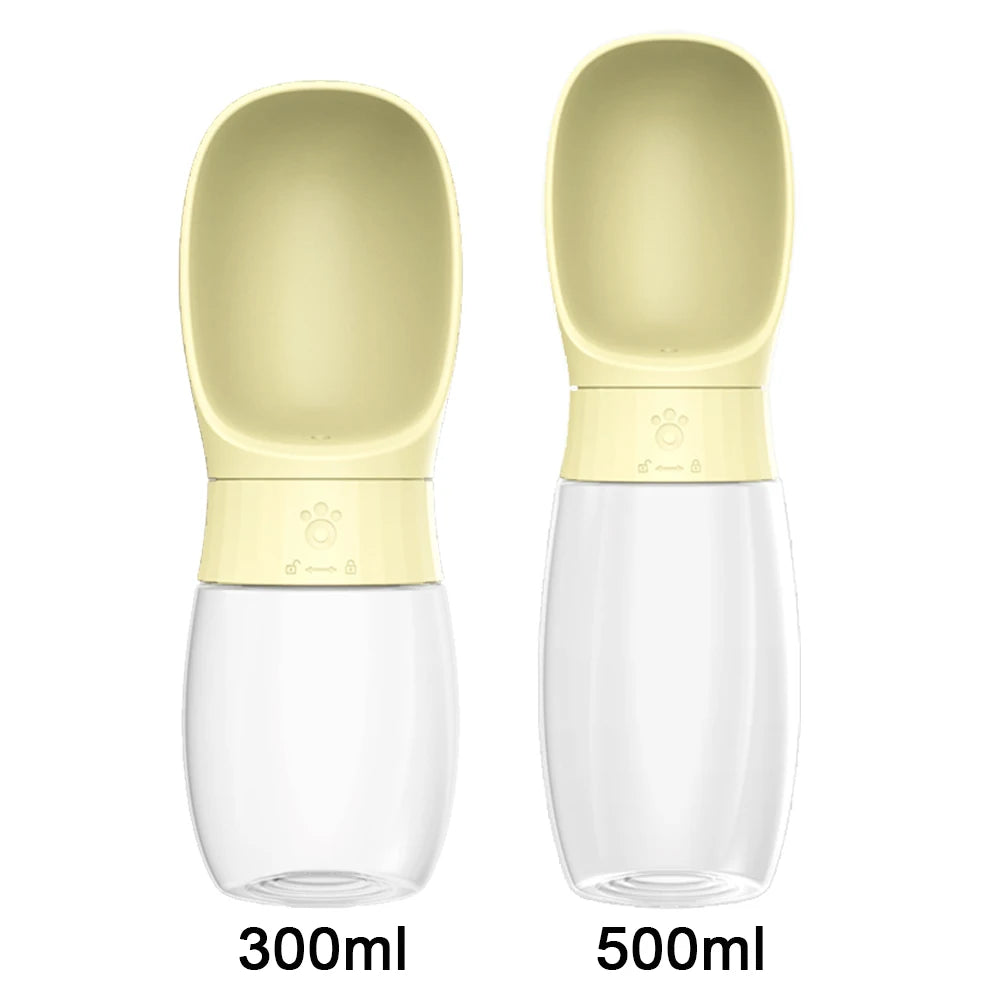 🐶 Portable Dog Water Bottle 300ml / 500ml – Ideal for Long Walks and Travel