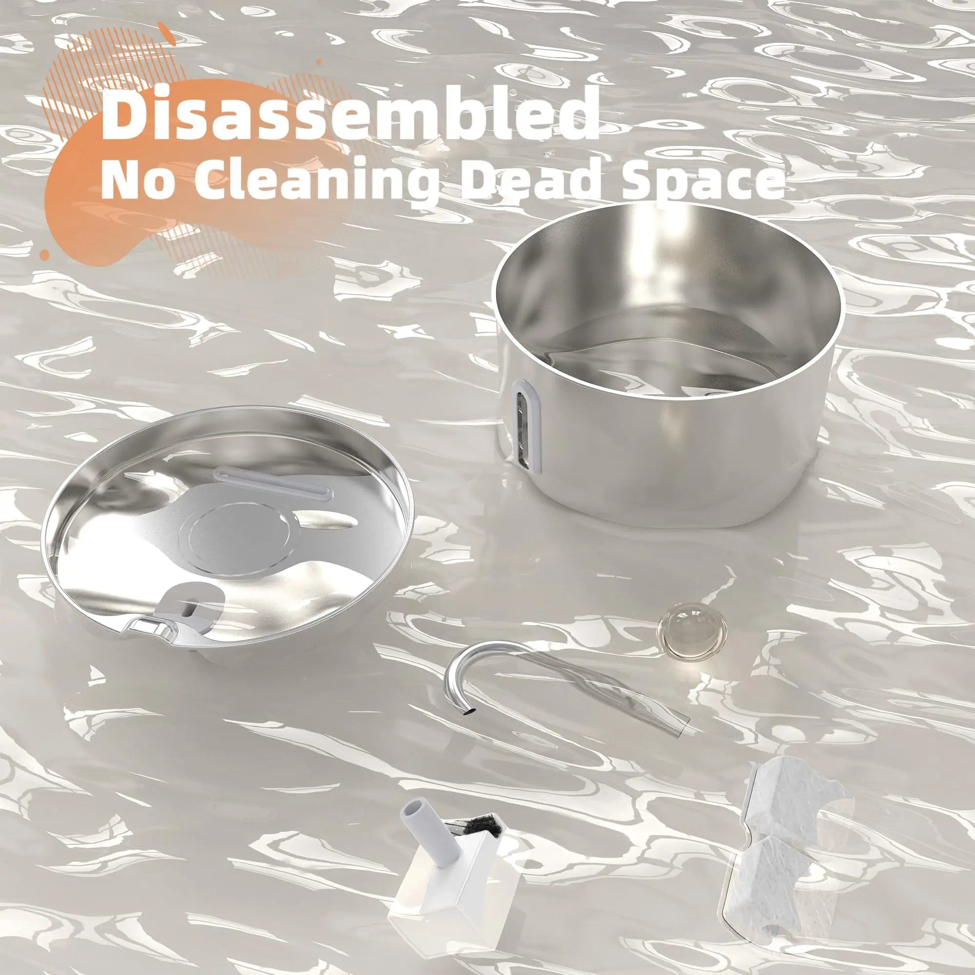 4.5L TuYa APP Automatic Pet Water Fountain Feeder Button Version Auto Cat Drink Smart Dispenser For Cats Dog Dry Food Bowl