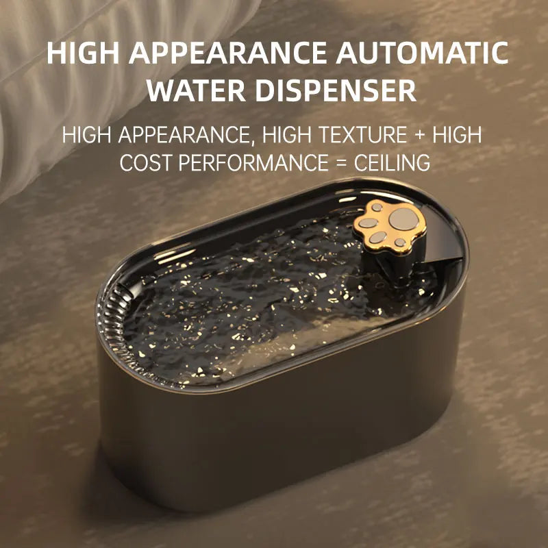 3L Automatic Cat Water Fountain Large Capacity Silent Pet Water Dispenser Circulating Filter Kitten Drinking Feeder Pet Supplies