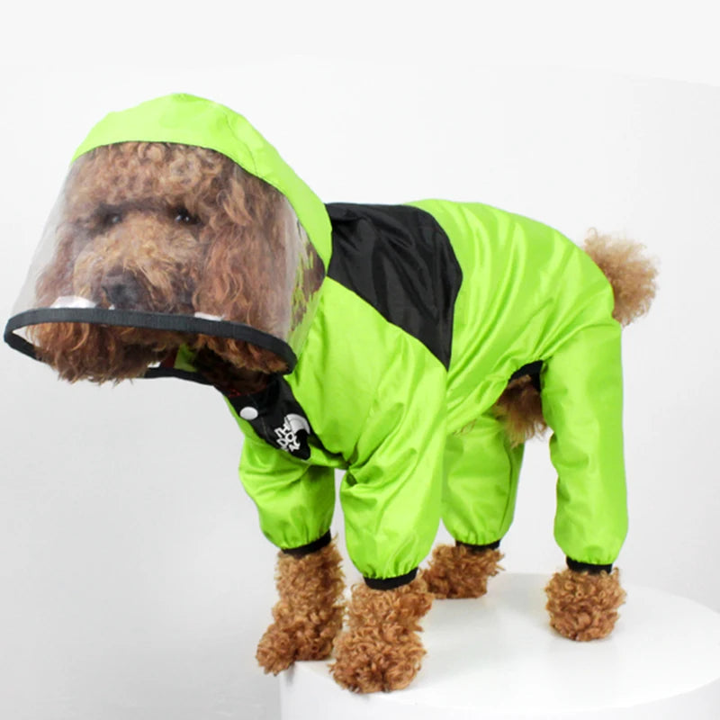 🐶 Imperméable pour chien avec protection totale – Gardez votre animal au sec même sous la pluie