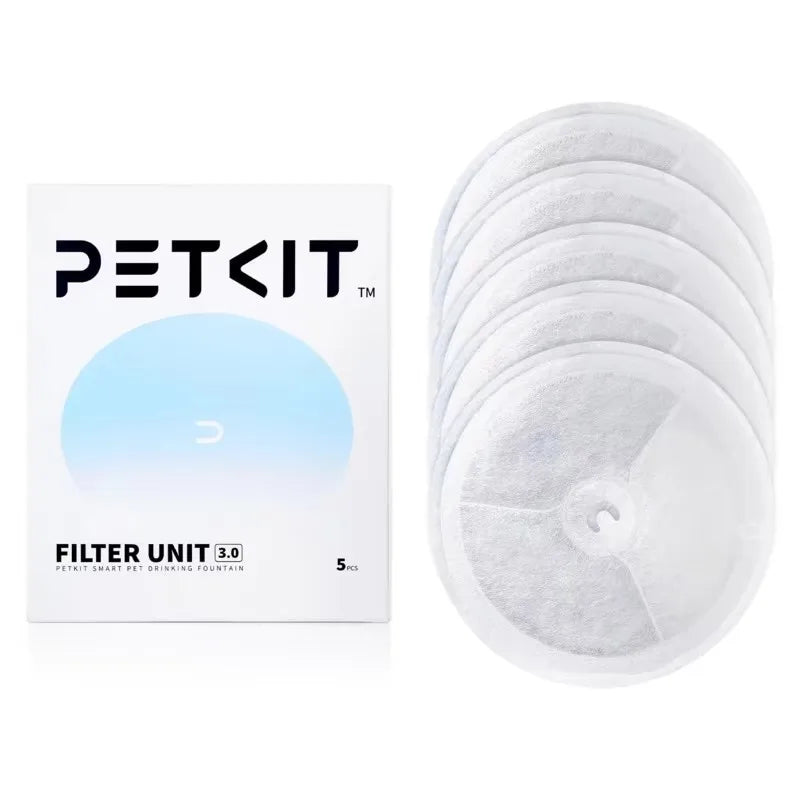 PETKIT Upgraded Filter Units 3.0 for Pet Water Fountains Eversweet 2S/3/3Pro, Eversweet Solo/Solo SE & CYBERTAIL, Replacement Filter