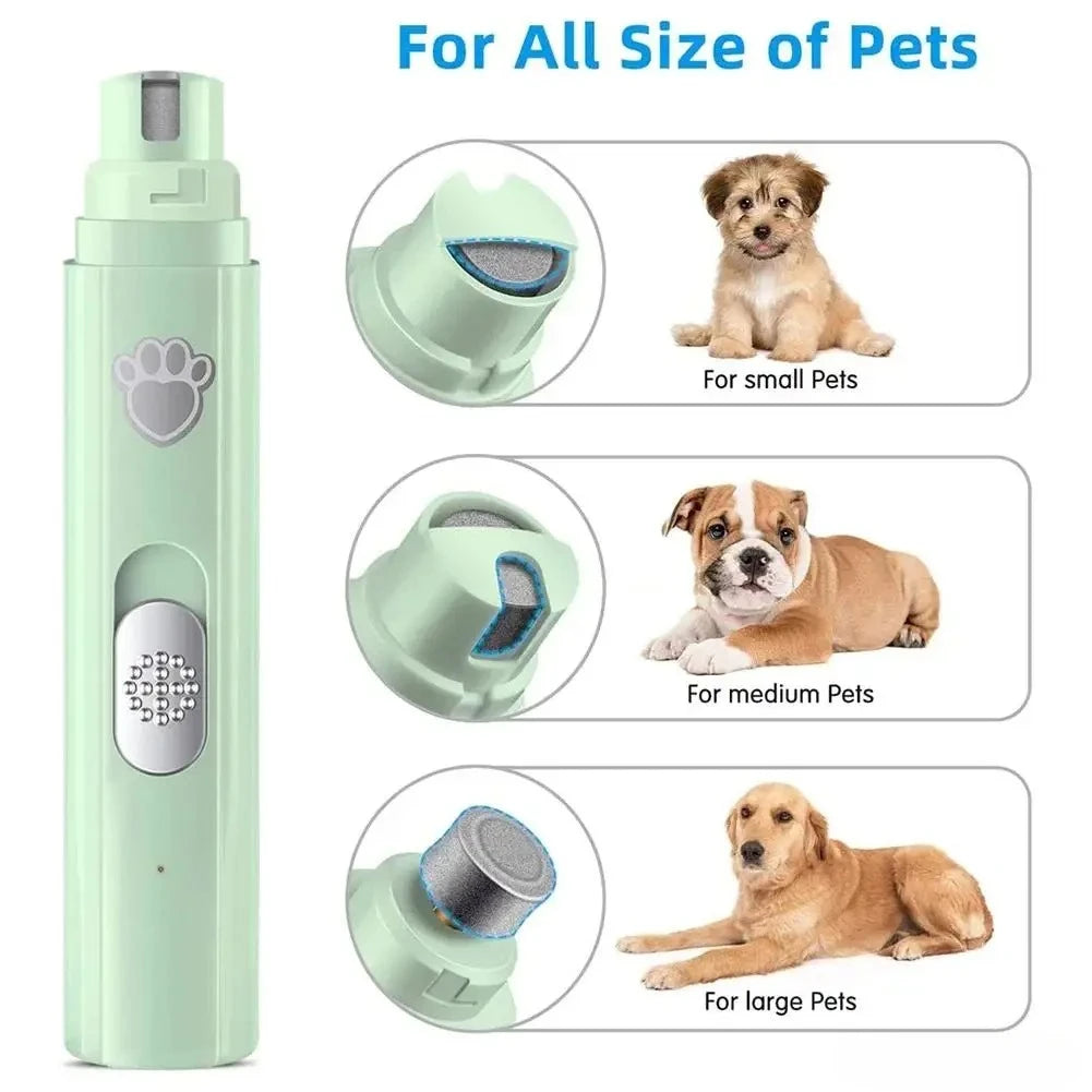 🐶 Electric dog nail grinder | Painless and no cuts ⭐ 4.8/5 (1,200+ customers)