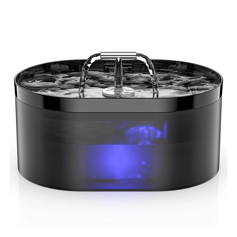 🐱 Automatic Cat Water Fountain 2.2L | Silent, filtered, and always fresh ⭐ 4.8/5 (2,300+ customers)