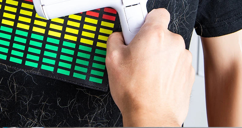 Pet Hair Roller Remover Lint Brush 2-Way Dog Cat Comb Tool Convenient Cleaning Dog Cat Fur Brush Base Home Furniture Sofa Clothes