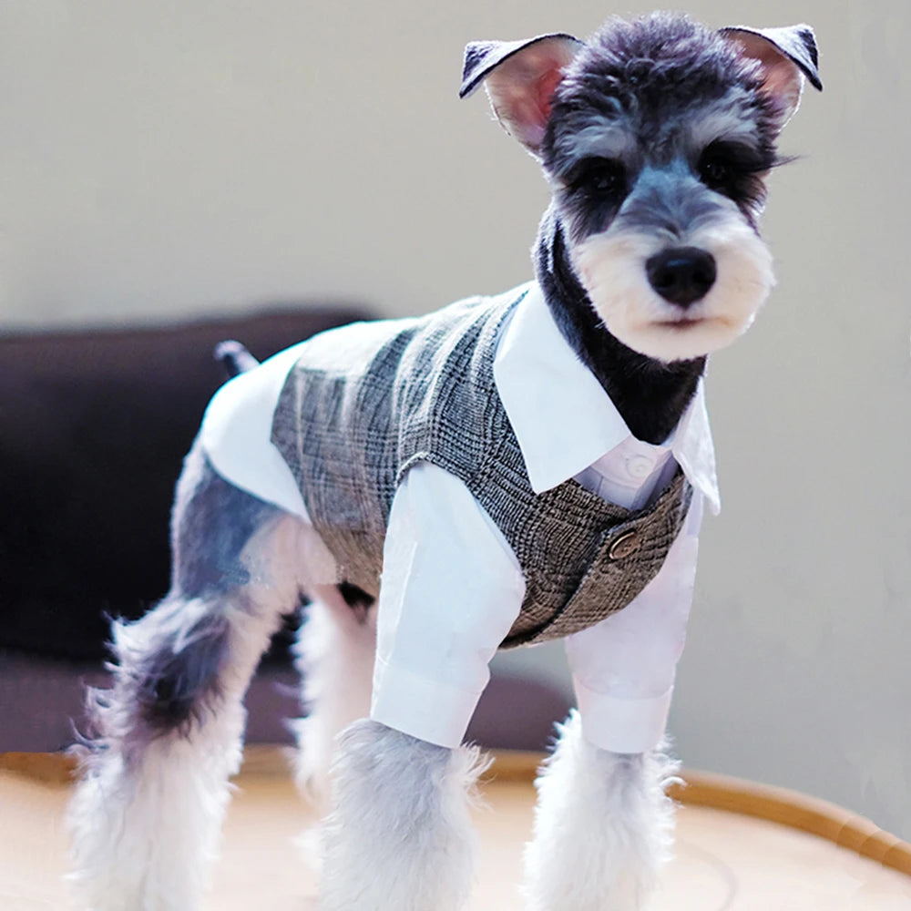 🐶 Costume élégant pour chiens type gentleman | Style formel confortable et premium ⭐ 4.8/5 (1.200+ clients)