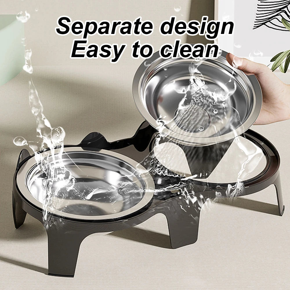 🐱 Stainless Steel Cat Food Bowl | Non-Tip, Hygienic, and Easy to Clean ⭐ 4.7/5 (900+ customers)