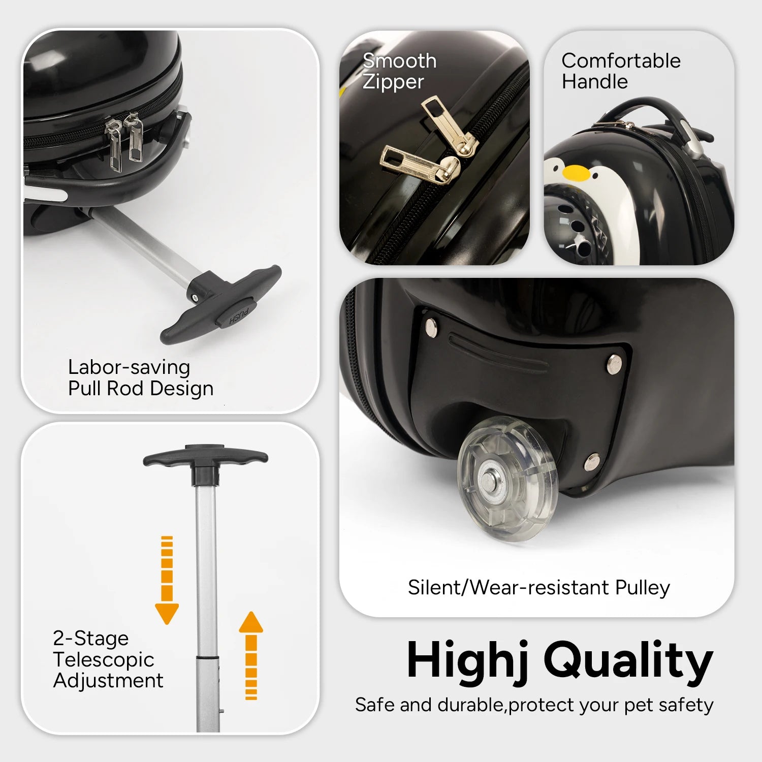 Sac à dos de transport pour chat 2 en 1, valise pour chats chiens petits chiots, sac à dos respirant pour l'extérieur, la randonnée et les voyages