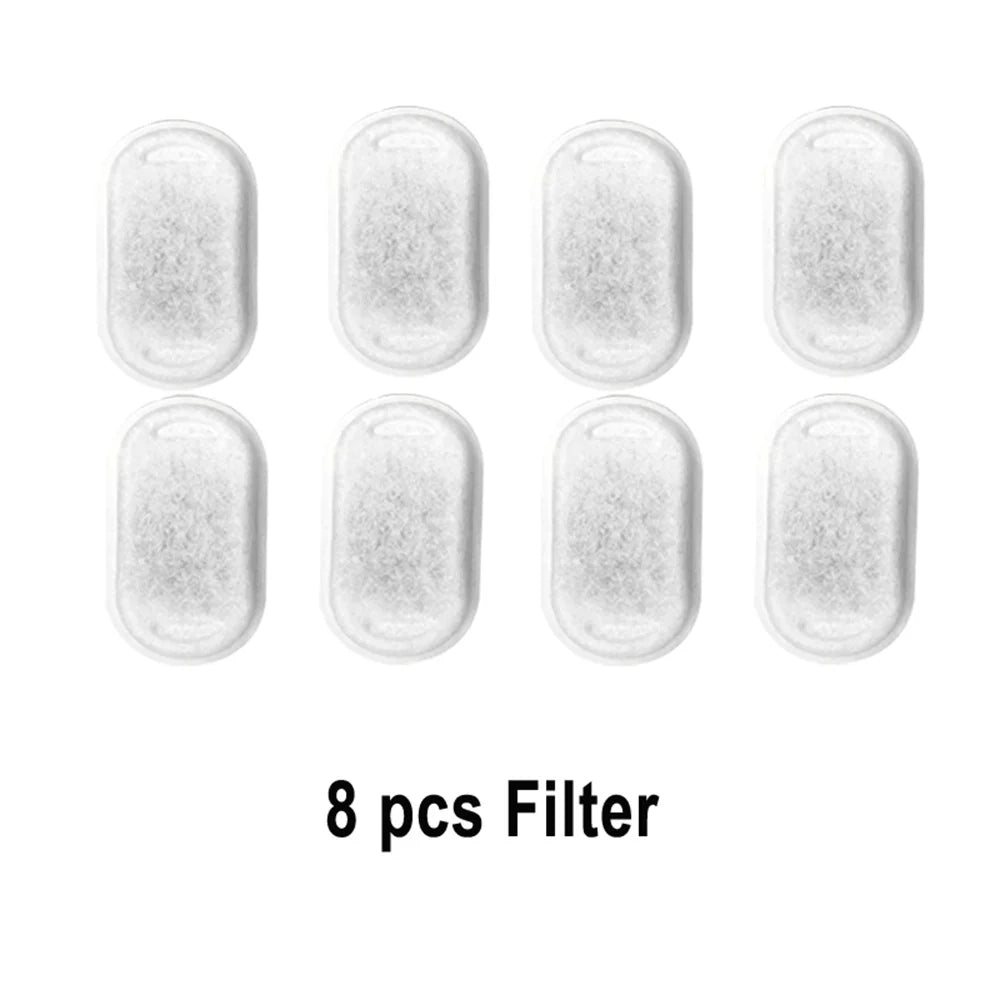 ZYFeeder 2.2L Automatic Cat Water Fountain Square Stainless Steel Pet Water Feeder Dog Water Fountain with window (No 5V 1A Plug)