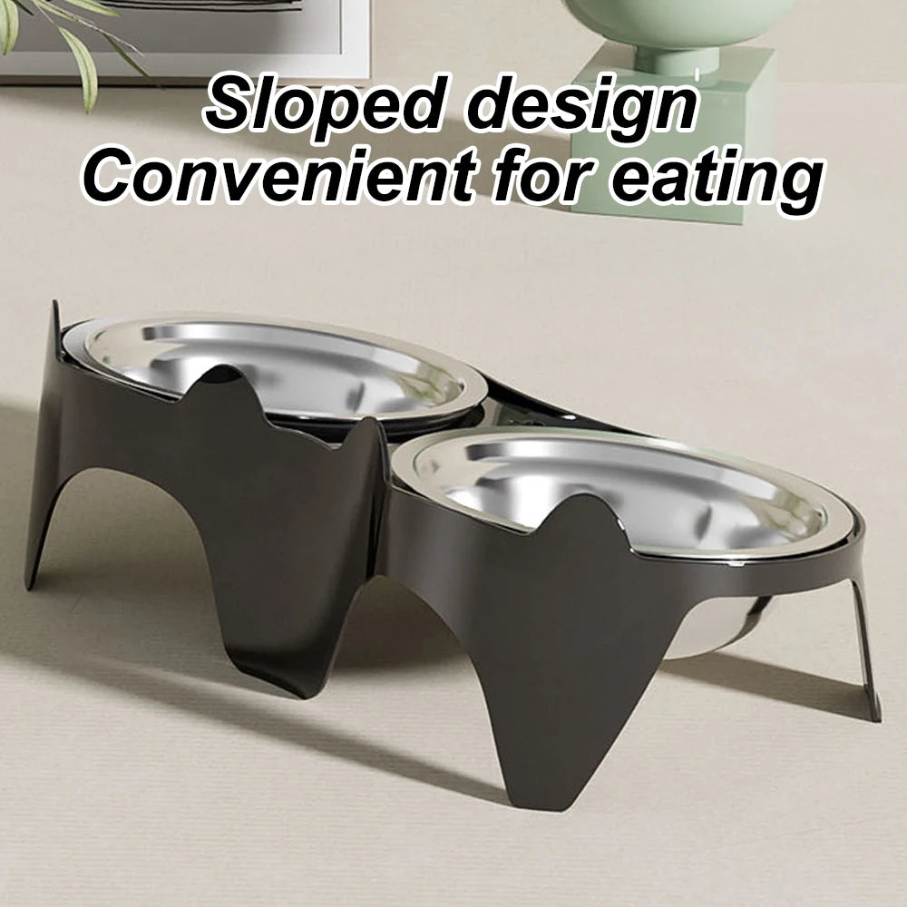🐱 Stainless Steel Cat Food Bowl | Non-Tip, Hygienic, and Easy to Clean ⭐ 4.7/5 (900+ customers)